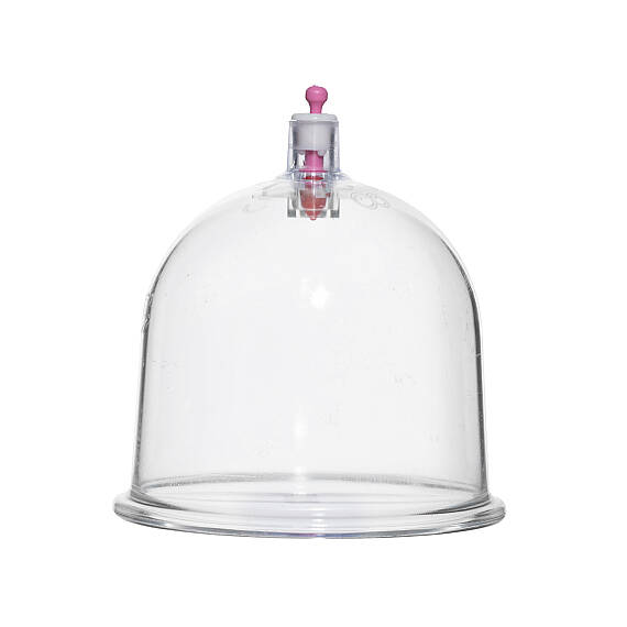 Pink Elegance Serie 8 cm Hijama-Schröpfglas – Garantiert Luftdicht - 1
