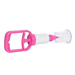 Pink Elegance Two-Finger Hijama Pump – Manual Vacuum Pump - 2