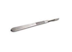 Poignée de scalpel n°3 – Durable, ergonomique et compatible avec les lames n°11 et 15 - Mirac