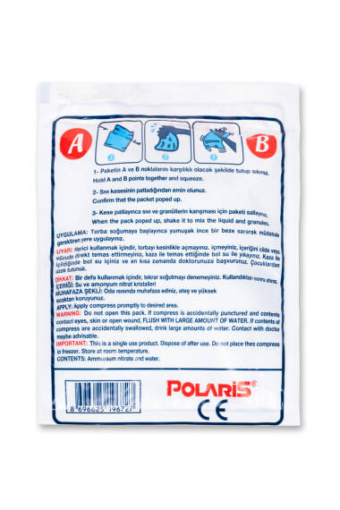 Polaris Sofort-Kältekompresse – 14x18 cm | Schnelle, sichere und effektive Kältetherapie - 2