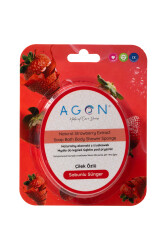 Éponge de Douche et de Bain à l’Extrait de Fraise - AGON