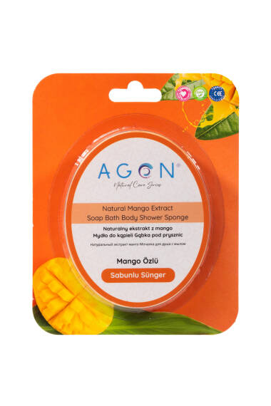 Éponge de Douche et de Bain à l’Extrait de Mangue - 1
