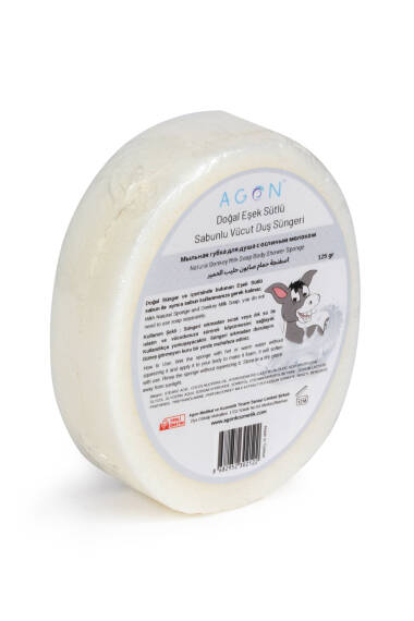 Éponge de Douche Savonneuse au Lait d’Ânesse – Nettoyage Profond & Hydratation Intense - 5