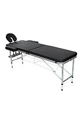 Portable Massage Table - Bed Black (Luxury Elegant 60 cm) - 