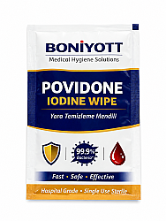 Povidon İyotlu Bakım Mendili Büyük Boy (1Adet) - 