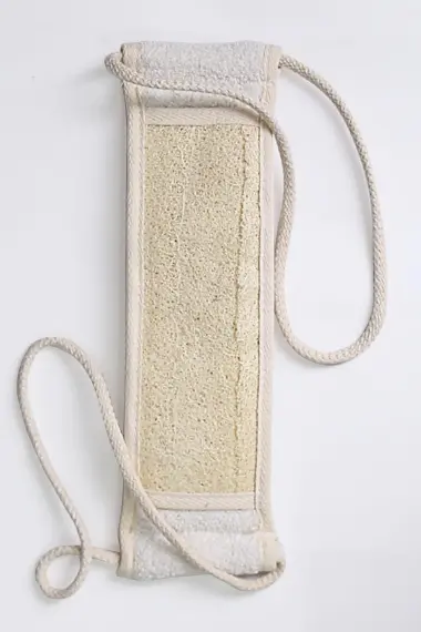 Pumpkin Fiber Bath & Shower Back Scrubber with Rope – Natural Skin Care and Relaxation - 6