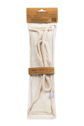 Pumpkin Fiber Bath & Shower Back Scrubber with Rope – Natural Skin Care and Relaxation - 3