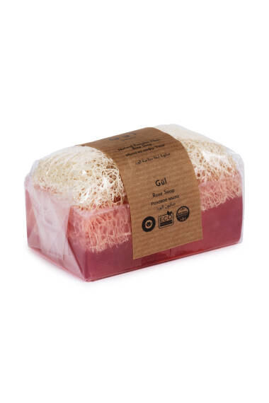 Pumpkin Fibre Rose Extract Soap 120 g - 3