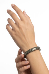 Pyrite Natural Stone Rolex Bracelet - 2