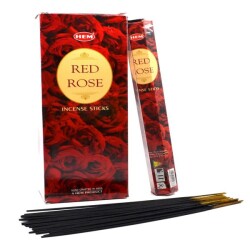 Red Rose Hexa Благовония в палочках – Очарование аромата розы - 3