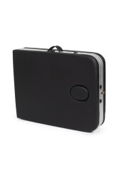 Relax Soft-Aluminium-Taschen-Luxus-Massageliege – Schwarz - 6