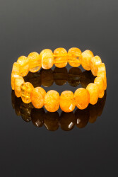 Rolex-Armband aus natürlichem Citrin-Stein (Oval): - 3