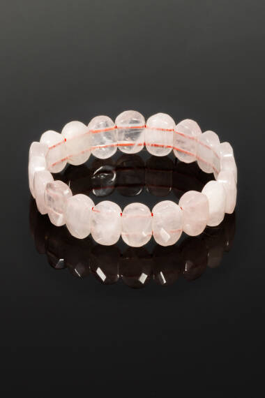 Rose Quartz Natural Stone Bracelet - 4