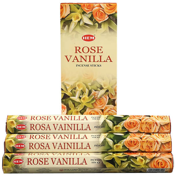 Rose Vanilla Hexa Stick Räucherstäbchen - 4