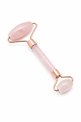Rosenquarz Roller | Natürlicher Gesichtsmassage Roller für Hautpflege - 2