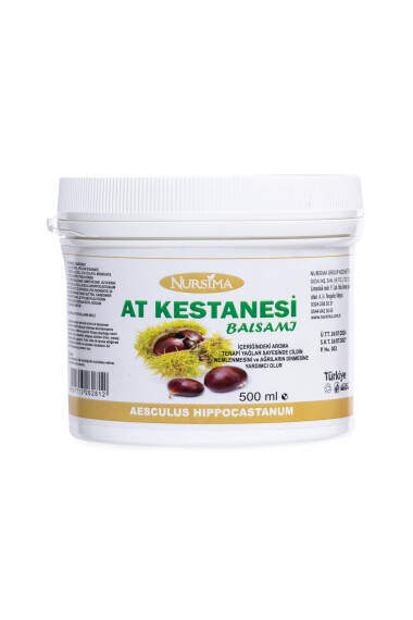 Rosskastanien-Balsam 500 ml – Natürlicher Muskelentspanner und Unterstützung der Blutzirkulation - 1