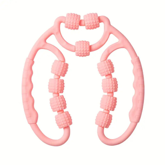 Rouleau de massage pour jambes en silicone à 9 roues - 1