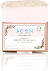 صابون طبيعي بليف القرع وخلاصة جوز الهند | صابون تقشير طبيعي مصنوع يدوياً - 1