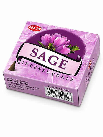 Sage Aromalı Konik Tütsü - 4