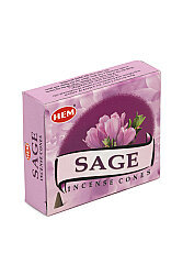 Sage Aromalı Konik Tütsü - 3