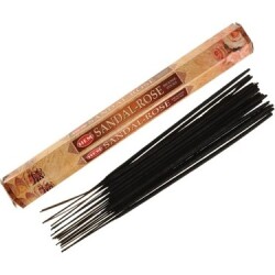Sandal Rose Hexa Incense Sticks – The Harmonious Aroma of Rose and Sandalwood - 3