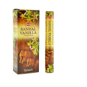 Sandal Vanilya Hexa Çubuk Tütsü - 1