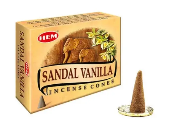 Sandalo Vanilla Cone Incense – Create a Natural and Warm Atmosphere - 2