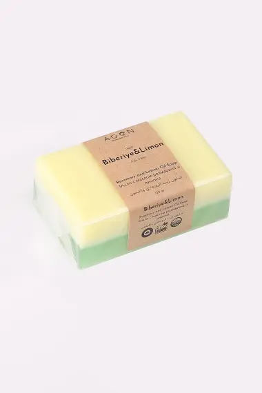 Savon de Soins à l'Huile de Romarin & Citron 120g – Nettoyage Purifiant et Revitalisant Naturel ! - 4