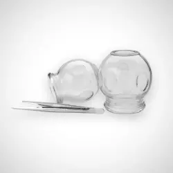 Schröpfbecher aus Glas, 12er-Set - 7