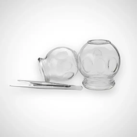 Schröpfbecher aus Glas, 12er-Set - 7