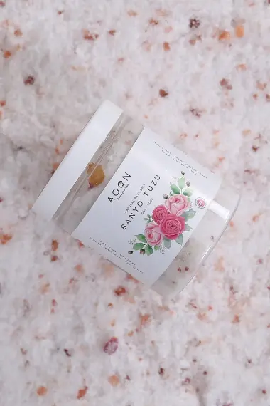 Sel de Bain Naturel à l'Huile de Rose 300 g - Sel d'Epsom, Sel de l'Himalaya, Sel Marin et Sel de Roche - 4