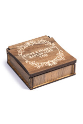 Set Collier et Bracelet en Œil de Tigre avec Boîte - 2