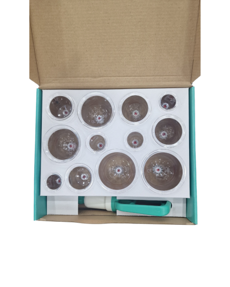 Set de Ventouses de Hijama 12 Pièces (Sans Marque) - 5