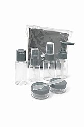 Seyahat Seti 6 Lı -Gri- - 