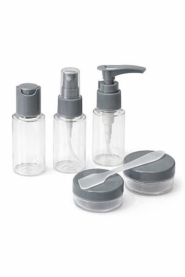 Seyahat Seti 6 Lı -Gri- - 2