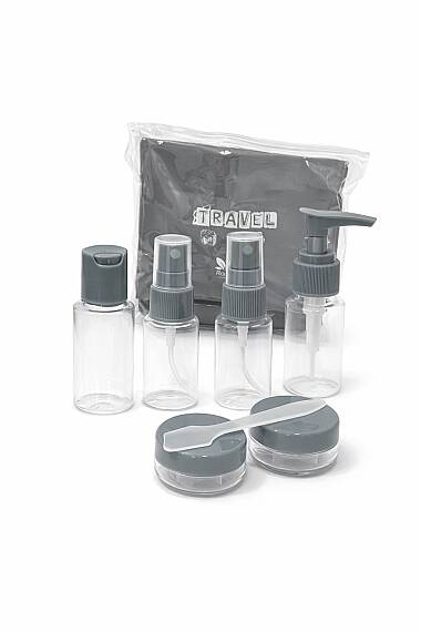 Seyahat Seti 6 Lı -Gri- - 3