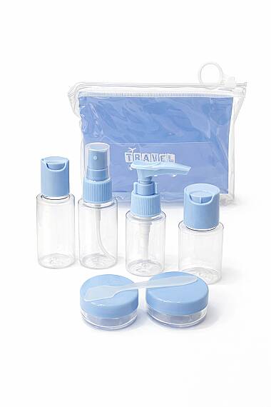 Seyahat Seti 6 Lı -Mavi- - 1