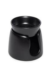 Short Bowl Incense Burner - Black - 7