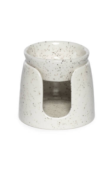 Short Bowl Incense Burner - White - 3