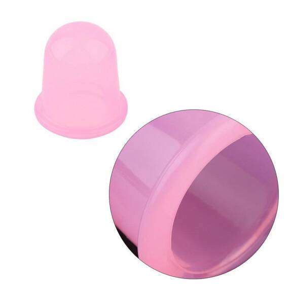Silicone Massage Cup 5 Pcs Pink - 5