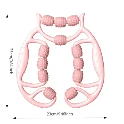 Silikon-Beinmassagegerät mit 12 Rollen - 4