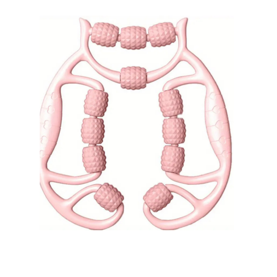 Silikon-Beinmassagegerät mit 12 Rollen - 5