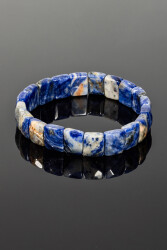 Sodalit Taşı Doğal Taş Rolex Bileklik - 3