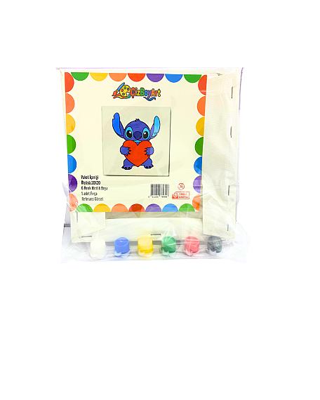 Stitch Tuval Boyama Seti - 2
