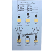 Turkısh Bath100 ml Dekoratif Bambu Çubuklu Oda Kokusu ( Premium kare ) - 7