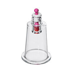 Ventouse Hijama Série Élégance Rose 2 cm – Petite Ventouse à Vide - 2