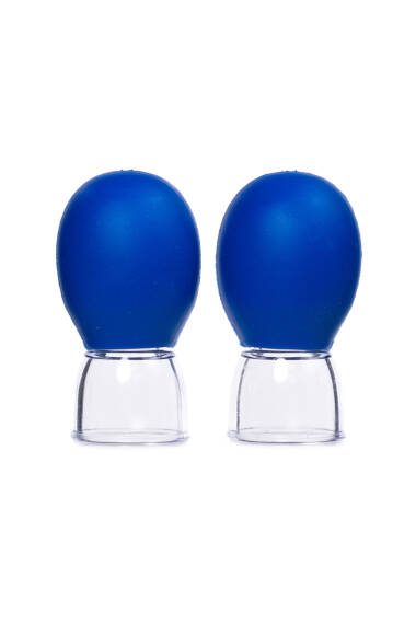 Ventouses de Massage Facial en Silicone Bleues – Lot de 2 - 3