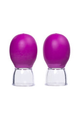 Ventouses de Massage Facial en Silicone Bleues – Lot de 2 - 6