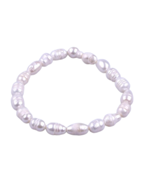 White Pearl Natural Stone Bracelet - 2