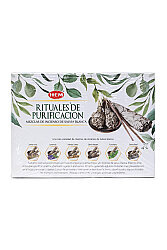 White Sage Cleansing Incense Set (6-Pack) - 1